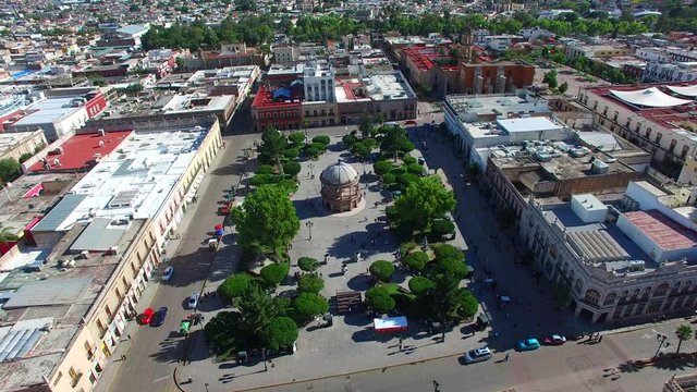 Durango Mexico Catedral Aerial Drone Footage