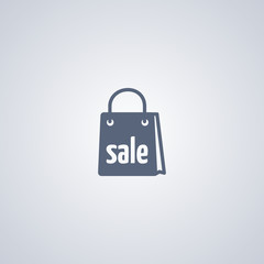 Discount package vector icon