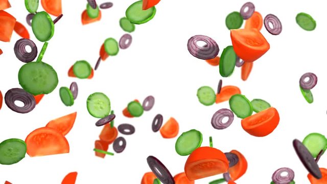 помидоры огурцы и лук - овощной водоворот альфа канал прозрачности