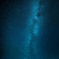 Clear night sky with stars background. Starry sky with Milky Way