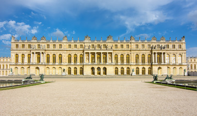 Versailles palace, Paris, France - obrazy, fototapety, plakaty
