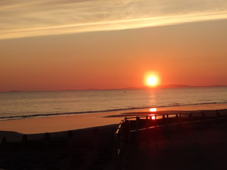 Tywyn Beach Sunset