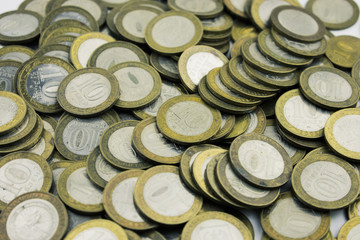 backgrownd of coins jubilee ten
