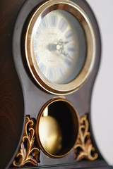 mantel clock close-up