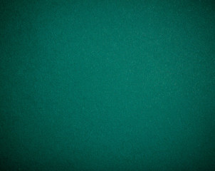 Poker table felt background in cold green color