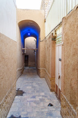 Arch in old house in Isfahan. Iran