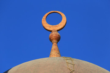 Fototapeta na wymiar Al Sahaba-Mosque (Moschee) in Sharm-El-Sheikh (Ägypten) 