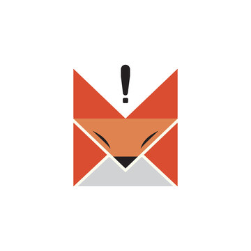 Fox Main Message Envelope Unique Shape