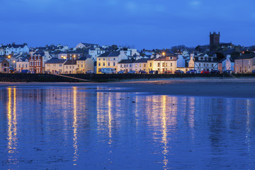 Fototapeta premium Panorama of Peel at evening