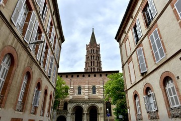 Fototapeta premium toulouseトゥールーズの街並み