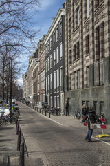Fototapeta na wymiar Predios em Amsterdã