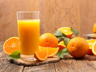 fresh orange juice