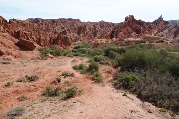 Kyrgyzstan canyon Tale