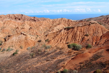 Gorge Тale in Kyrgyzstan.