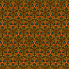 Seamless art texture background. Creative symmetric pattern for design labels, booklets, flyers and posters or covers. Usable for artistic hand made production, print on fabric, textile and clothes.