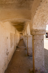 Baroque church in the Sanctuary of Nossa Senhora do Cabo, Sesimbra, Portugal
