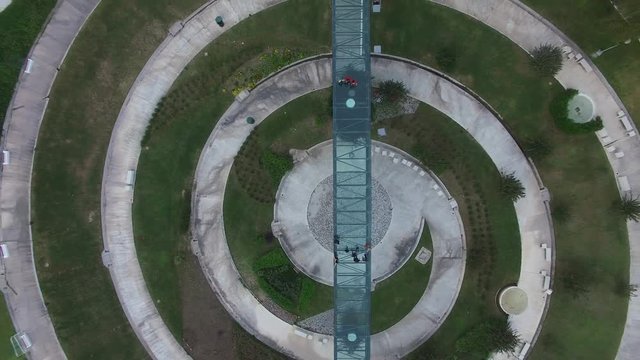 Parque Fundidora Mexico Aerial Drone Footage