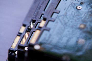 Hard Drive board and connection
