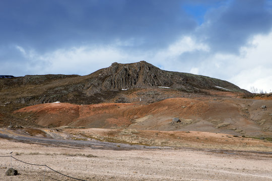 Mountain at Geysir