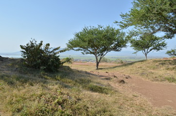 Piramides circulares Huachimontones en Tehuchitlan Jalisco México