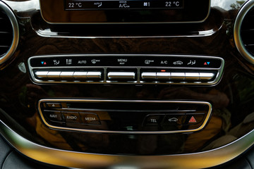 Climate control in car.