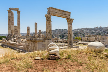 Giordania, Amman, monumenti antica cittadella