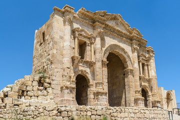Naklejka premium Giordania antiche rovine di Jerash