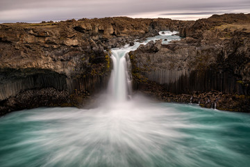 Aldeyjarfoss in North Iceland