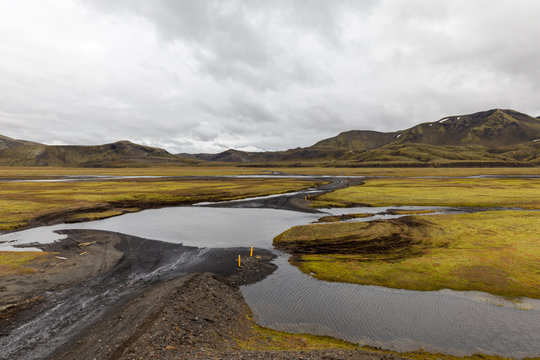 River ford in Iceland