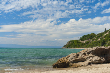 Beautiful beach at Chalkidiki peninsula, Greece