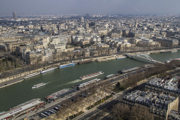 Obraz premium Paris vista da Torre eiffel