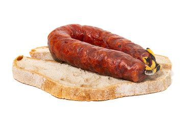 chorizo and traditional bread
