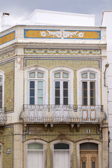 typical buildings of the portuguese cities