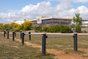 Urban park in Faro city