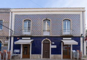 Obraz premium typical buildings of the portuguese cities