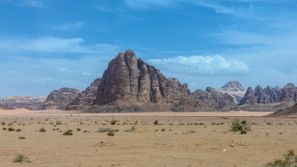Giordania, deserto di Wadi Rum