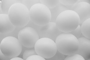 White baloons background - abstract image