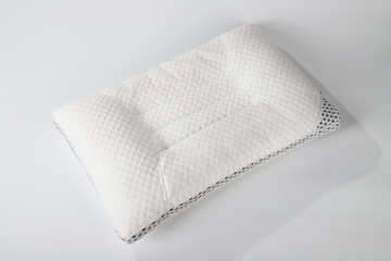 White pillow in white background