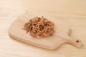 Fototapeta na wymiar dried meat floss