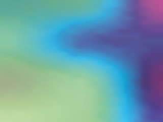 Blue-violet gradient holographic background. Style 80s - 90s. Colorful texture Minimal design Vector illustration