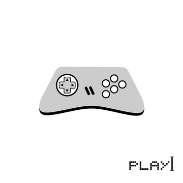 videogame control illustration