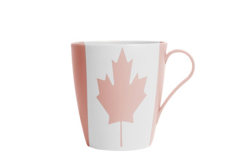 Cup with Canada flag