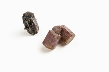 Piece of aragonite, brown mineral
