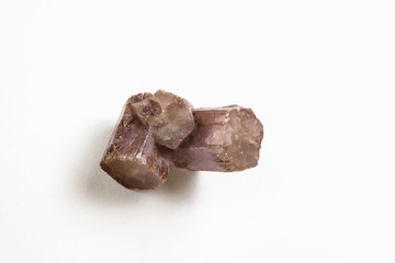 Piece of aragonite, brown mineral