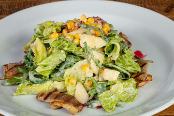 Delicious duck salad