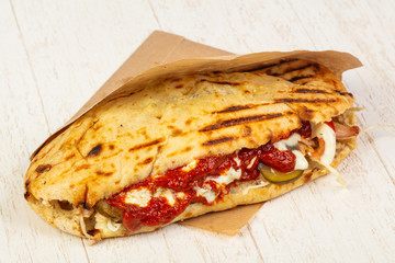 Delicious greek pita