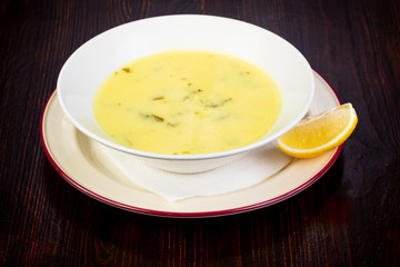 Georgian soup chihirtma