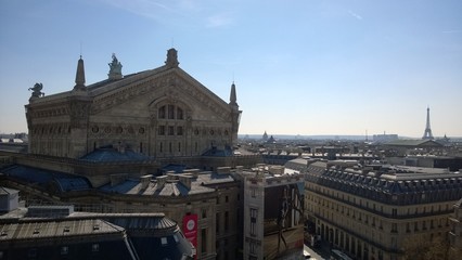 Die Stadt der Liebe von oben