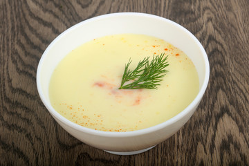 Cheese soup