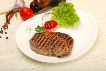 Rib eye steak